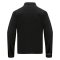 Men's recyclable eco shirt jackets with large pockets simple black shirts